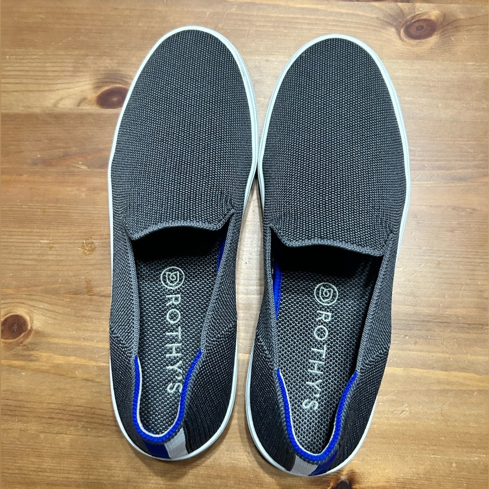 Rothy’s “The Sneaker” Steel Gray size 9